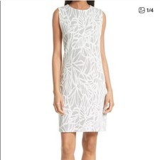 BOSS Epalla Embroidered Sheath Large