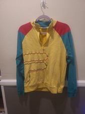 Fila Fenwick Men's Track Jacket Vintage Bella Italian Small Colorblock READ