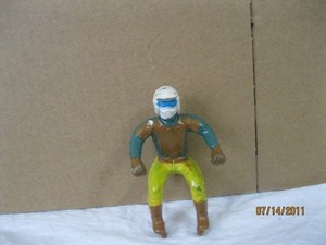 RIDER FOR VINTAGE DIE CAST TOY MOTORCYCLE