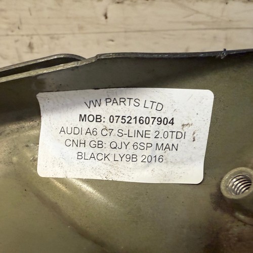 SOPORTE ALERÓN LADO CONDUCTOR AUDI A6 C7 NEGRO LY9B 4G0805816/A 2015-2018 - Imagen 6 de 9