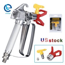 3600 PSI Airless Paint Spray Gun with 517 Tip  Tip Guard For Sprayers New