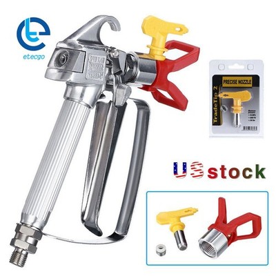 3600 PSI Airless Paint Spray Gun with 517 Tip & Tip Guard For Sprayers New