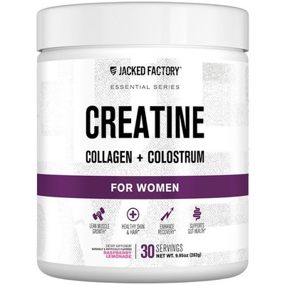 Jacked Factory Creatine for Women - 9.95 Ounce (Pack of 1) 