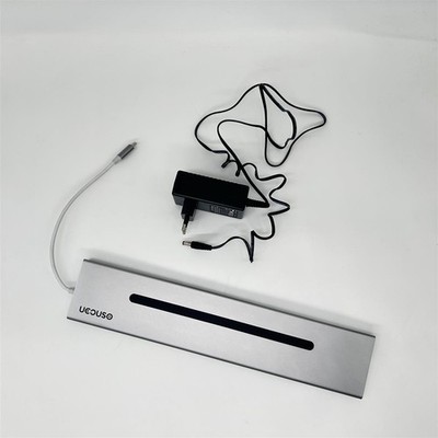 Homtiky USB-C Docking Station Thunderbolt 3 Dock Universal Type C Hub Dock mit 2