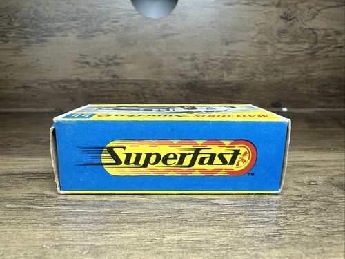 Lesney Matchbox Superfast 55 MERCURY POLICE CAR Original Box - Picture 7 of 12