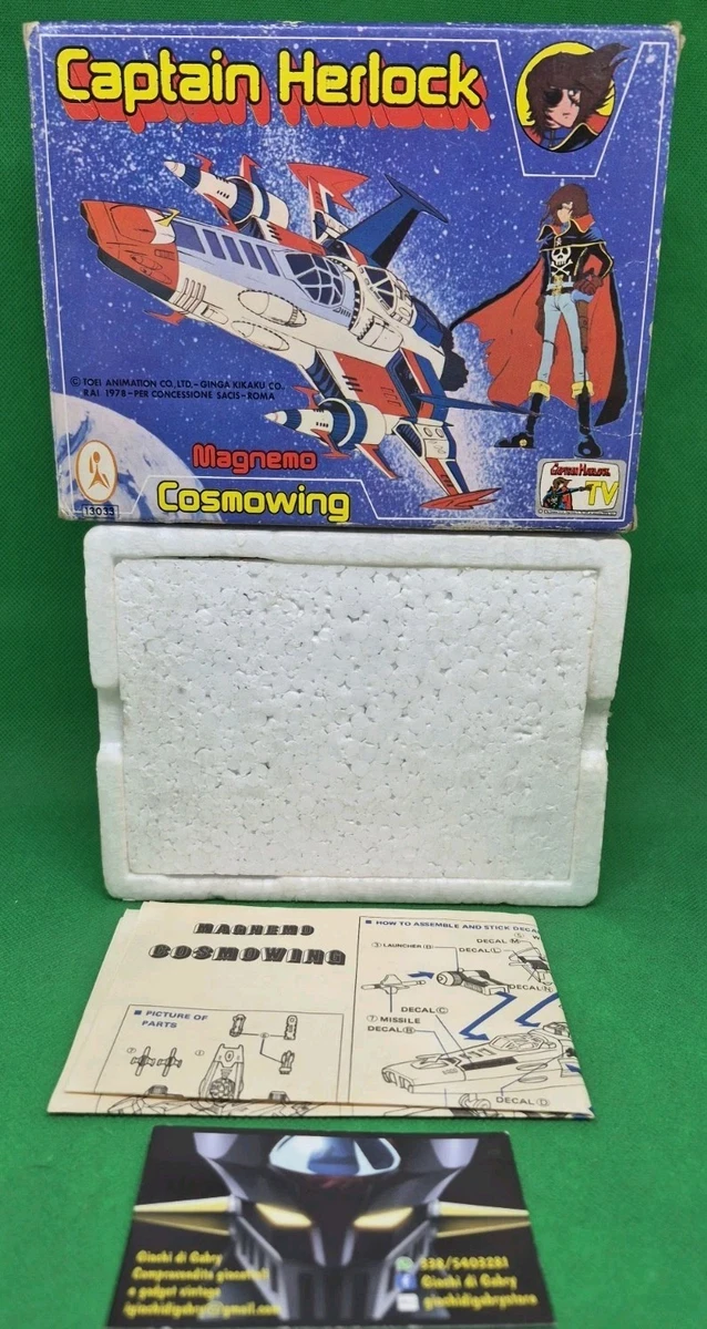 Magnemo COSMOWING Capitán Herlock Harlock fundido a presión Takara Ceppi Ratti, Hong Kong