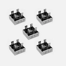 5pcs KBPC3510 Bridge Rectifier Diodes 35A 1000V Full Wave 4-Pin Silicon