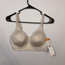 Warners Simply Perfect Super Soft Wireless Lightly Lined Comfort Bra Size 36C