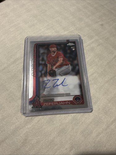 2025 Topps Chrome Autograph #RA-RZ Ryan Zeferjahn RC