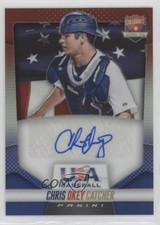 2014 USA Baseball Box Set Collegiate National Team 21/25 Chris Okey #6 Auto 7i6