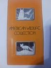 1976 Hamilton Mint Wildlife Collection Fox & Owl .999 2 oz silver UNOPENED