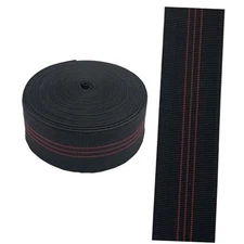 40ft Sofa Elastic Webbing Elasbelt Stretch Latex Band Furniture Red 5cm 12m