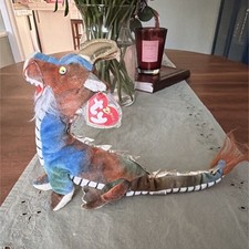 Ty Beanie Baby Zodiac Dragon Plush Retired Original 2000