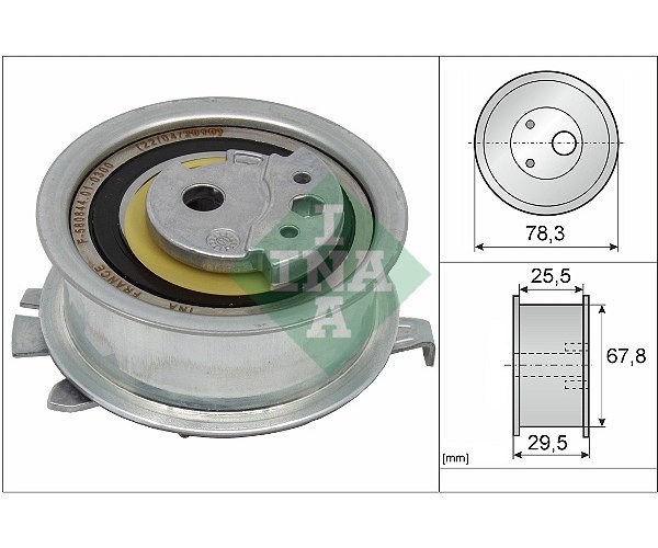 INA 531 0825 10 Tensioner Pulley Fits Audi Seat Skoda VW A1 A3 A4 A5 A6 Alhambra - Image 24