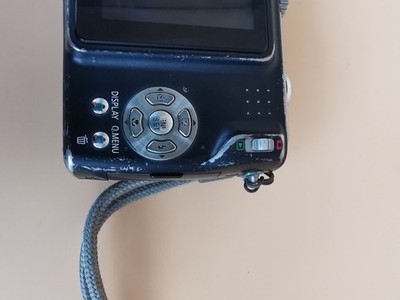 Panasonic LUMIX DMC-TZ4 Black Digital Camera 8.1MP 10x Optical