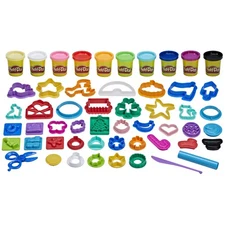 Play-Doh Holiday Set of Tools, 43 Accessories & 10 Modeling Compound Colors, ...