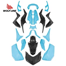 Carbon Fiber Look Fairings Kits Panel For Yamaha Xmax YP 125 250 300 2023-2024