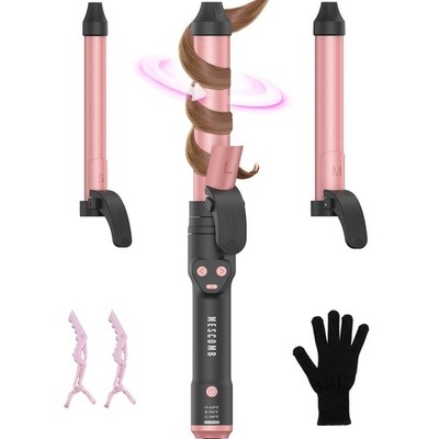 Automatic Curling Iron - 1 Inch Rotating Curling Iron for All Hair Type, Fast...