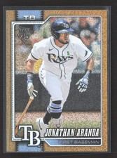 2025 Topps Series 1 Jonathan Aranda #326 Gold Foil