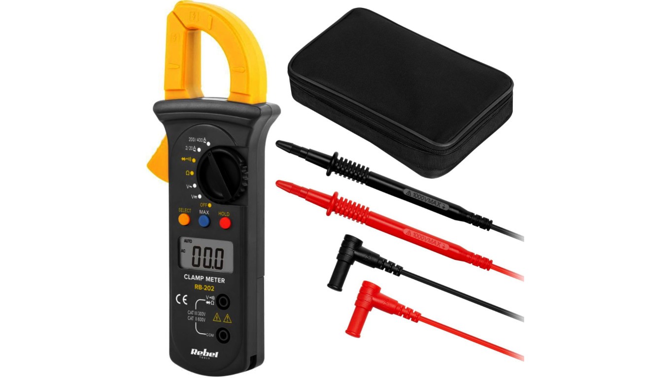 Clamp Multimeter Multimeter Universal Meter with MIE-RB-202