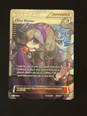 Pokémon TCG Hex Maniac 75a/98 Alternate Art Promo Near Mint NM Full Art