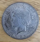 1922 Peace Silver Dollar – Philadelphia Mint – 90% Silver – Circulated Condition