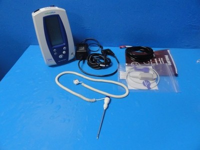 Welch Allyn Spot Vital Signs 42NTB Monitor w/ SpO2 Temp NIBP Accessories ~ 39784
