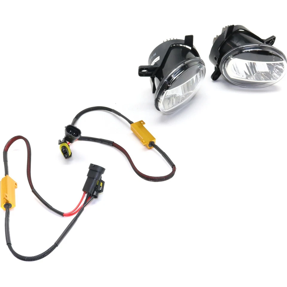 Luz antiniebla tipo LED para Audi A4 Quattro 2009-2012 par lente transparente diestro y derecho Foto 3 de 4