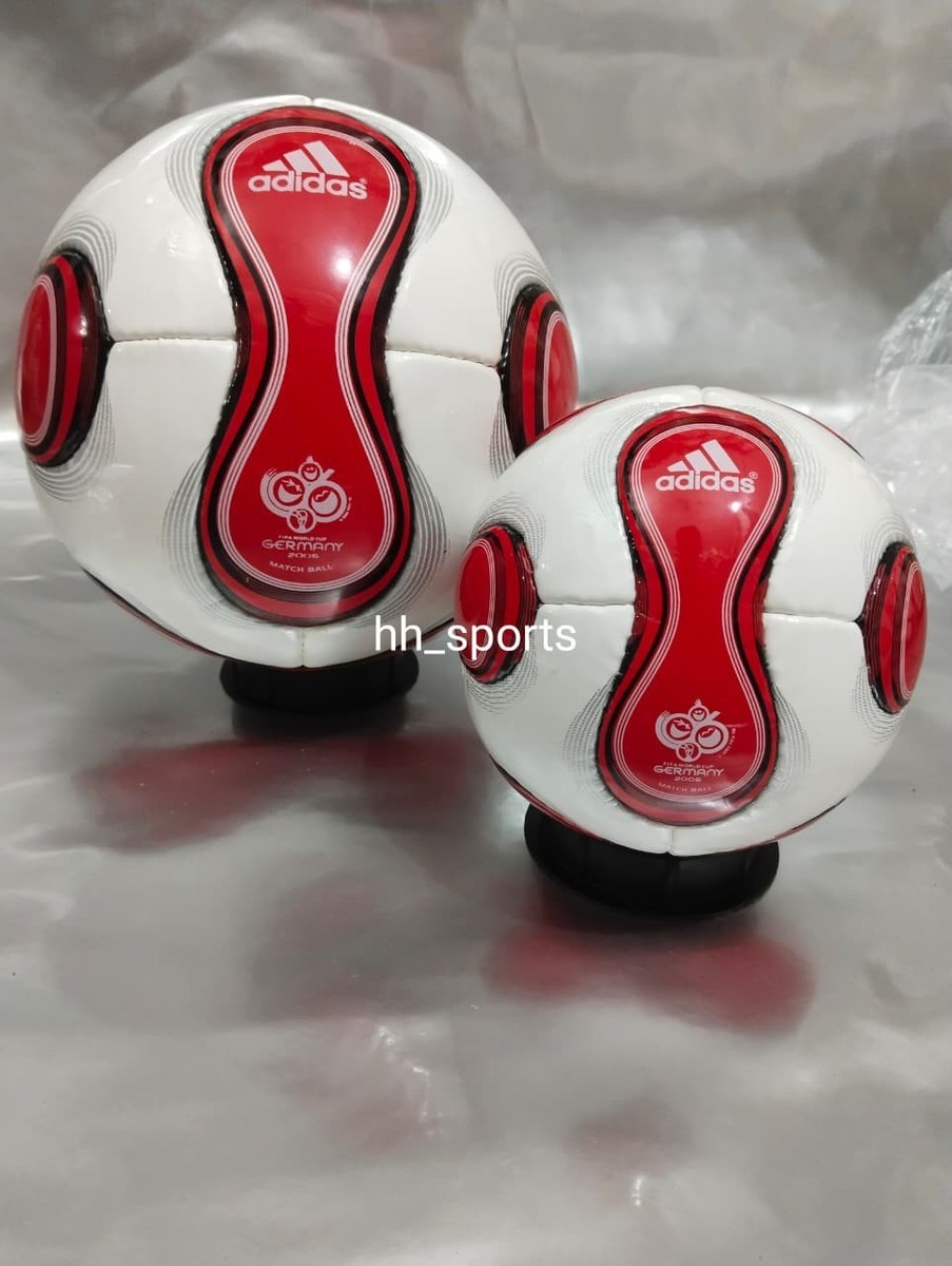 2X Adidas Teamgeist Berlin World Cup 2006 Germany Soccer Match