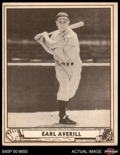 1940 Play Ball #46 Earl Averill Tigers HOF 5 - EX