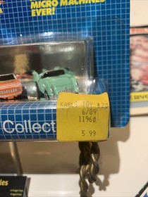 Galoob No. 6400 Micro Machines #19 Convertible Collection Package 1988 Porsche