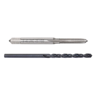Tap and Drill Bit Kit 5-40 UNC Thread Tap 3/32'' Oxide Twist Drill Bit