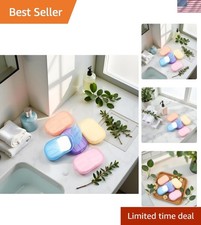 500 Sheets Colorful Disposable Soap Paper 5 Boxes Hand Cleaner Fragrance Mini...