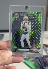 2025 Panini Mosaic - Drake Maye #28 Spectris Green Mosaic Prizm  2/13