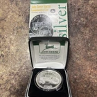 John Deere 4020 ~ Rare Collector Coin 1 Troy Oz .999 Fine Silver Round Medal Box