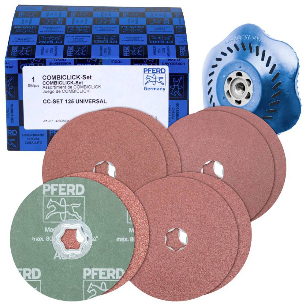 PFERD COMBICICK Grinding set Ø125mm for universal use