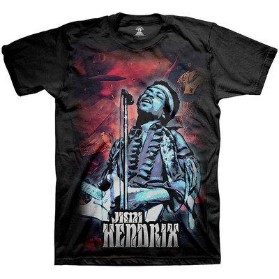 Jimi Hendrix Are You Experienced Guitar Pose 4 lizenziert T-Shirt Herren