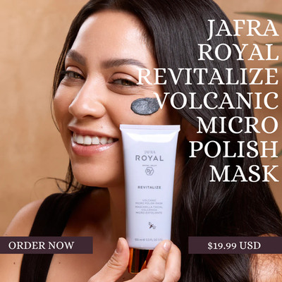 Jafra Royal Jelly RJx Revitalize Volcanic Micro Polish Mask 3.3 OZ New & Sealed