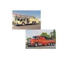 fire apparatus photos San Bernardino Fontana E-One Los Angeles heavy rescue tow