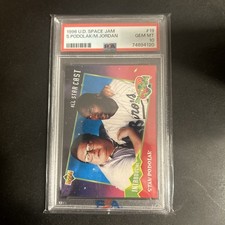 1996 Upper Deck Space Jam - Stan Podolak, Michael Jordan #19 PSA 10 POP 13!!!