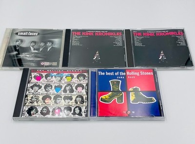 MOD Rock 60 s Psych British Invasion CD Lot The Kinks Small Faces Rolling Stones