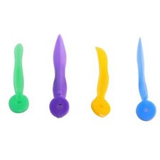 SALE Dental Disposable Plastic Wedge with Holes 4 Colors XS/S/M/L 100Pcs