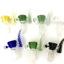 Premium 14MM Male Glass Bowl For Water Pipe Hookah Bong Replacement Head - USA