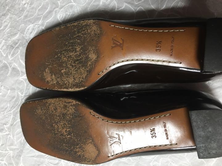 LOUIS VUITTON Pumps Enamel Size 35.5 US About4.5 Women thumbnail 19