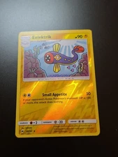 Eelektrik 45/147 Sm-Burning Shadows Reverse Holo Shipped In A Top Loader 