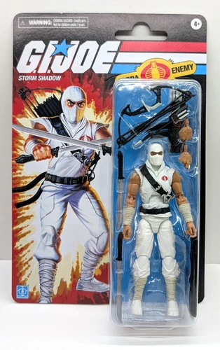 GI Joe Classified Retro Cardback Storm Shadow Walmart Exclusive - MOC S1