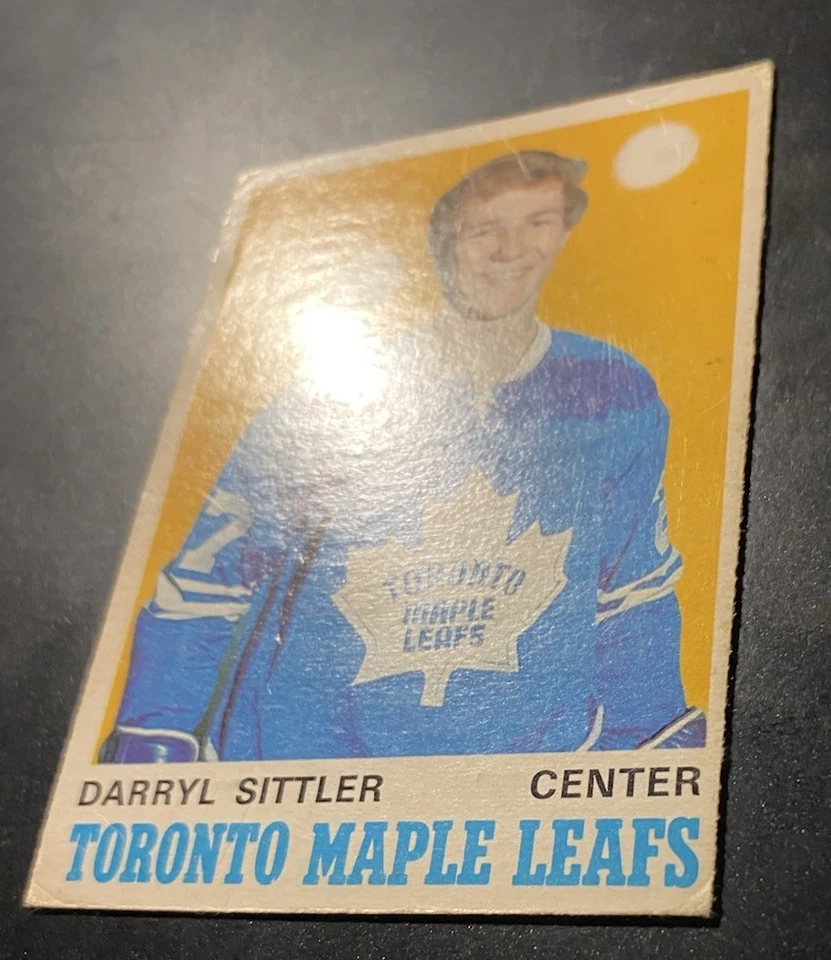 1970-71 O-Pee-Chee Darryl Sittler RC #218 Toronto Maple Leafs 🔥 - Image 2 of 4