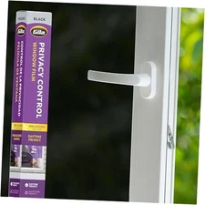  Privacy Black Static Cling Residential DIY Window Film No Glue No Adhesive 