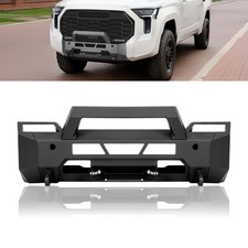 Center Mount Front Bumper w/ Sensor Holes For Toyota Tundra 22-2025 24 Off-road