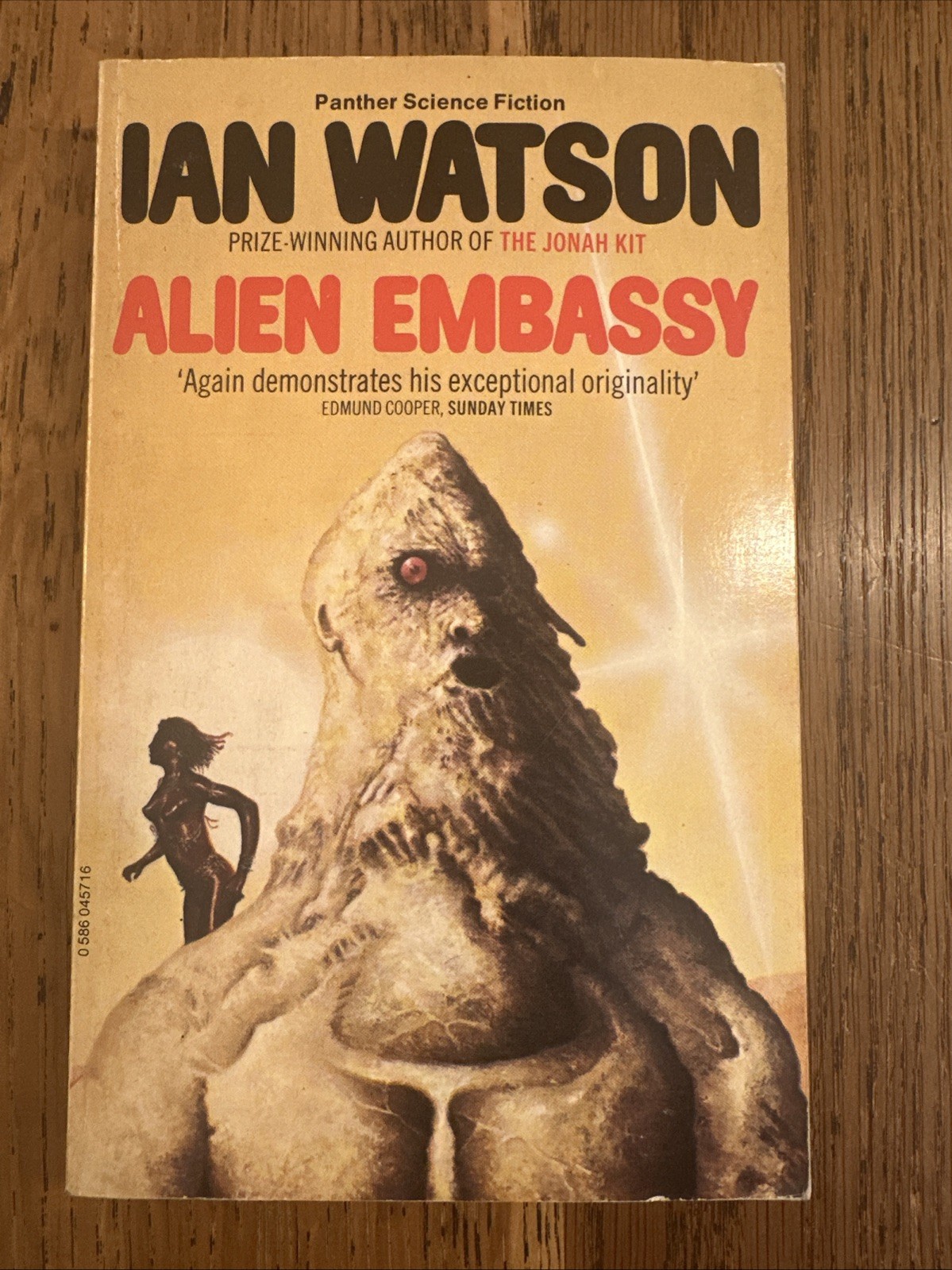 Alien Embassy by Ian Watson 1979 UK Panther Vintage SF - VGC